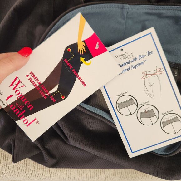 Women with Control Regular No Side Seam Corduroy Legging Black Ankle Small NWT - Picture 2 of 14